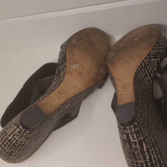 Botkier Leather  Women's Platform Wedges Sz 40 - Picture 6 of 7